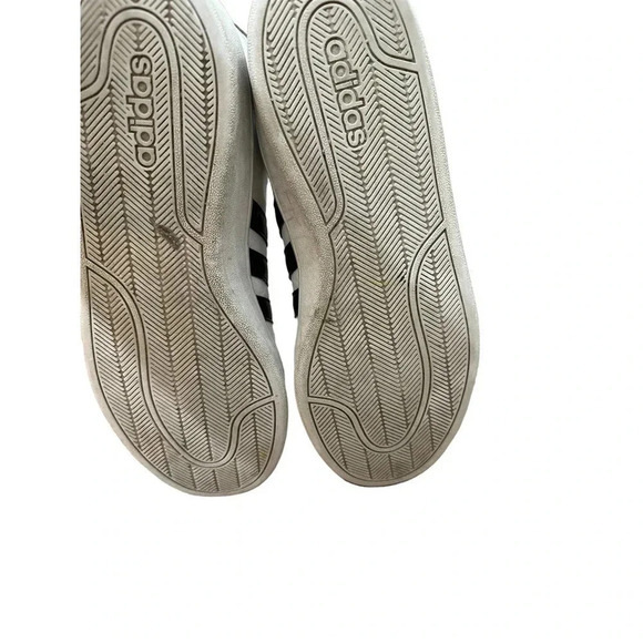 Adidas HWI28Y001 Men's White & Black Grand Court Baseline Sneaker Size US 11 - Picture 2 of 6